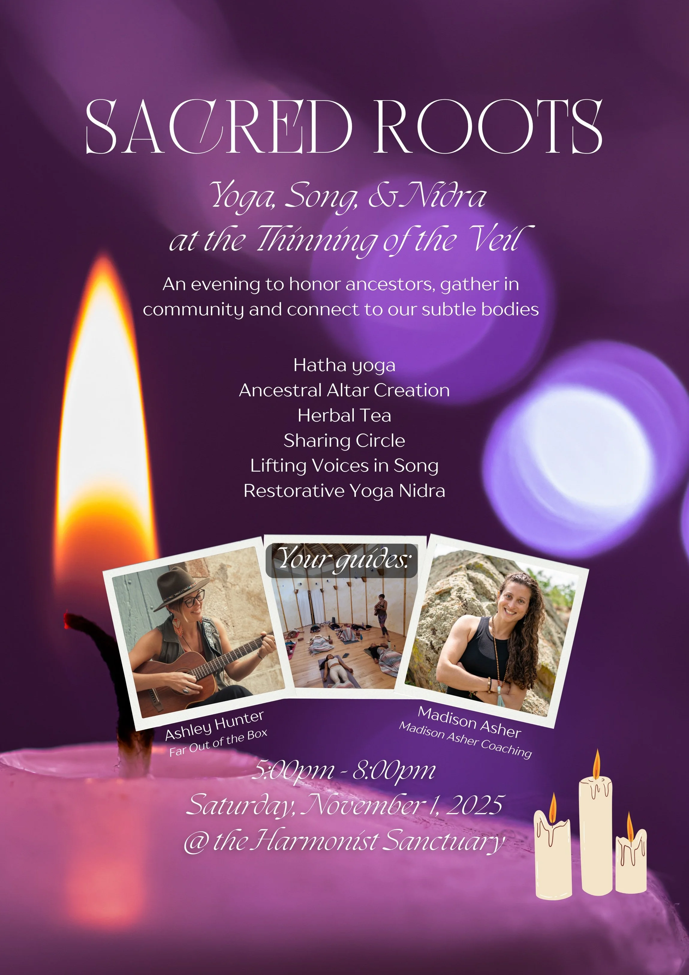 Sacred Roots: Yoga, Song, & Nidra at the Thinning of the Veil