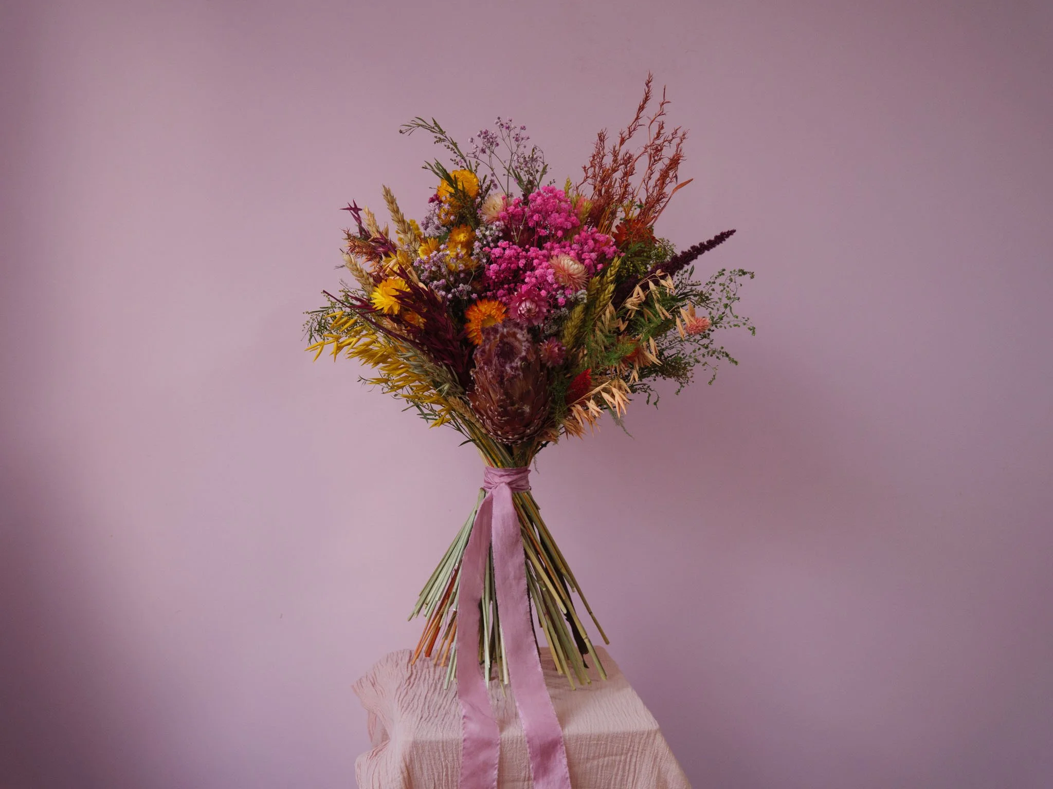 Everlasting Hand-Tied Bouquet Workshop