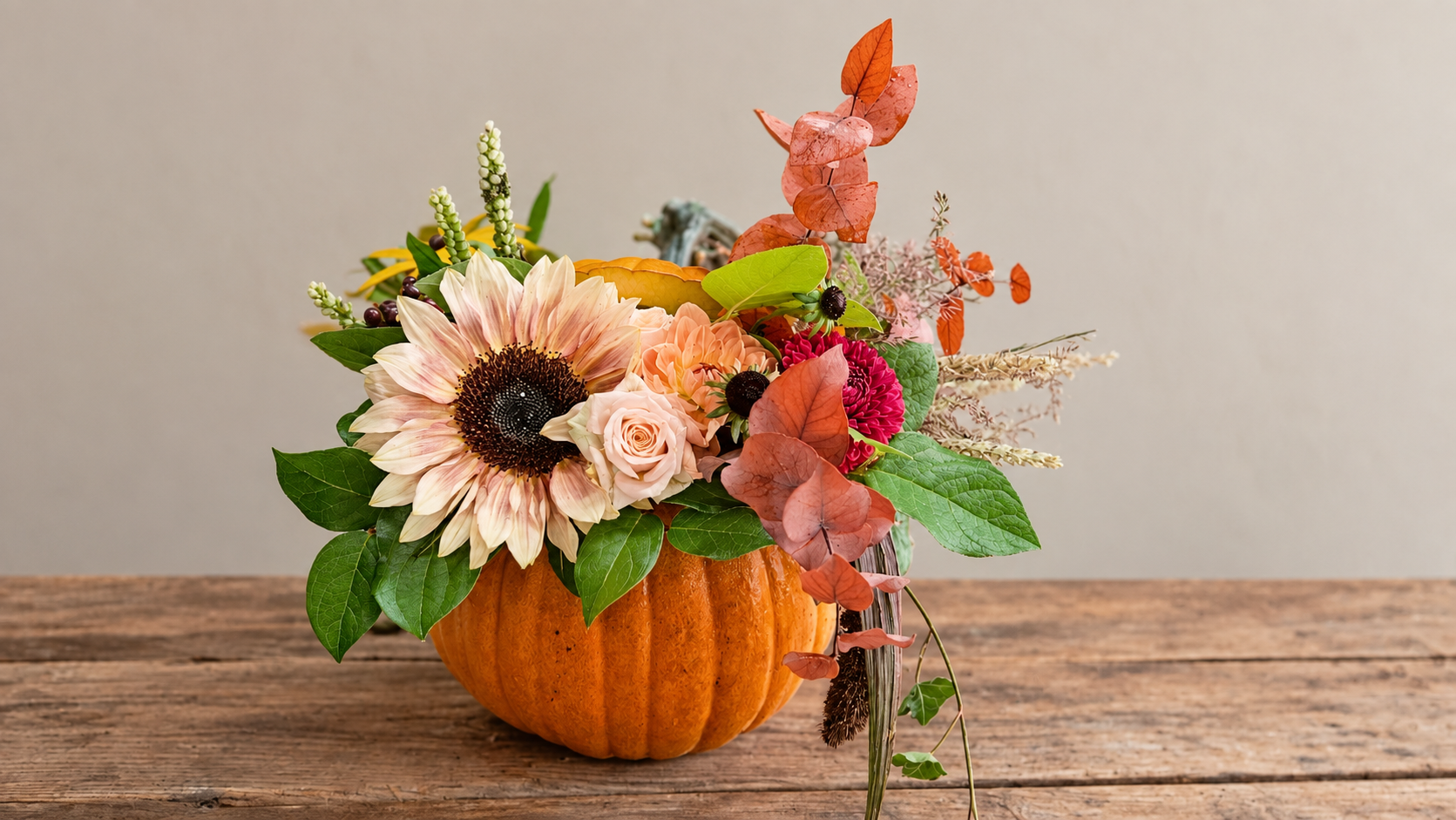 Pumpkins & Petals - Flower Arrangement Workshop