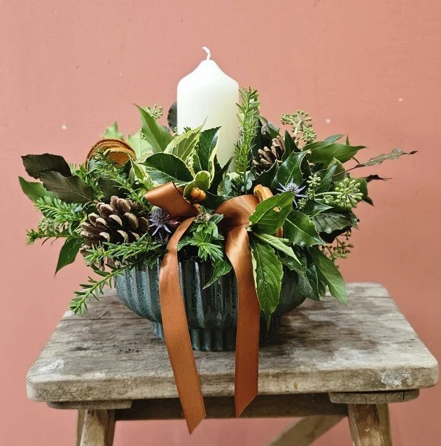 Christmas Candle Centrepiece Workshop