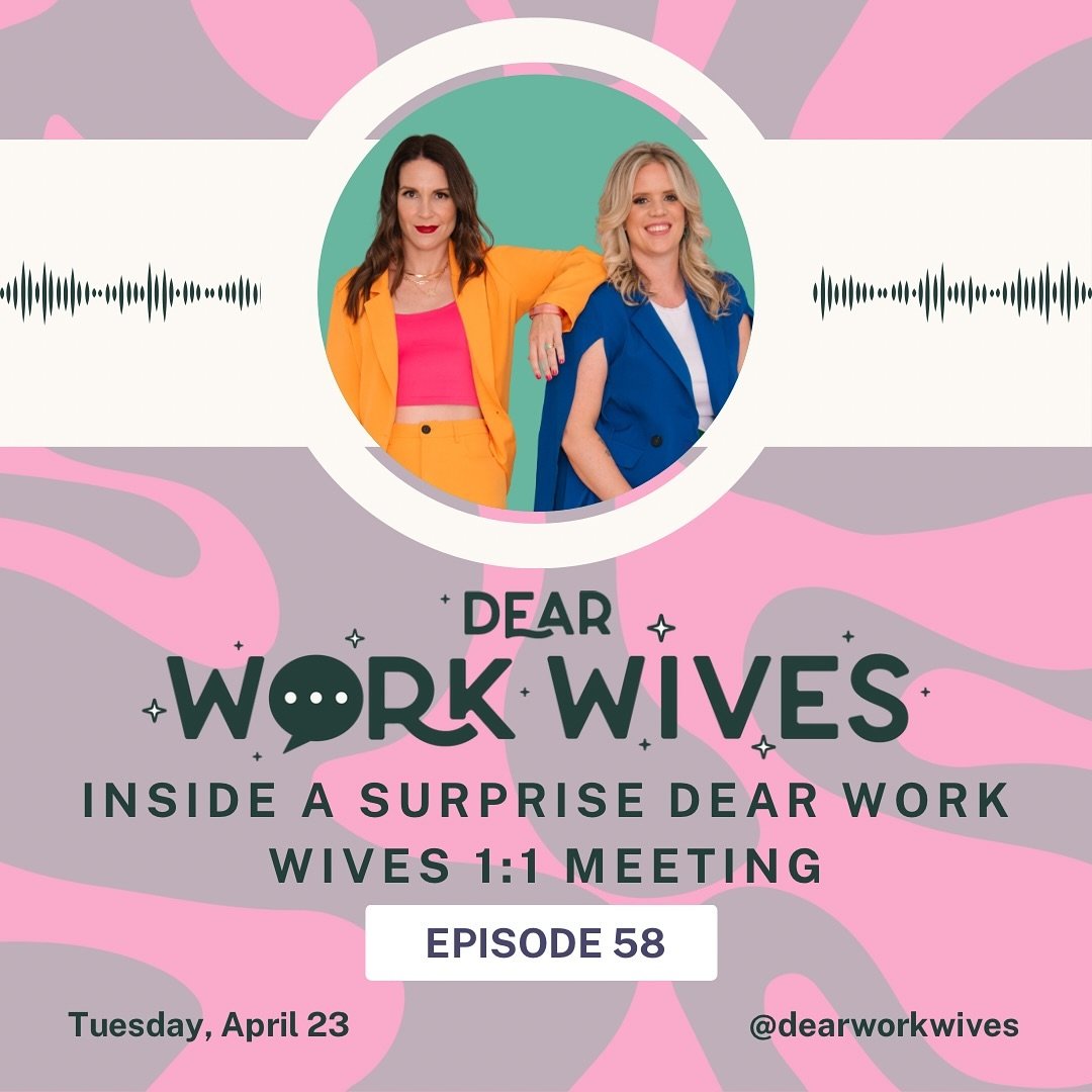 Welcome back, Work Wives!
We&rsquo;re throwing the entire script in the trash for this episode, and instead, you&rsquo;re going to sit in for an impromptu 1:1 meeting between us about the future of Dear Work Wives, and our own working dynamics lately