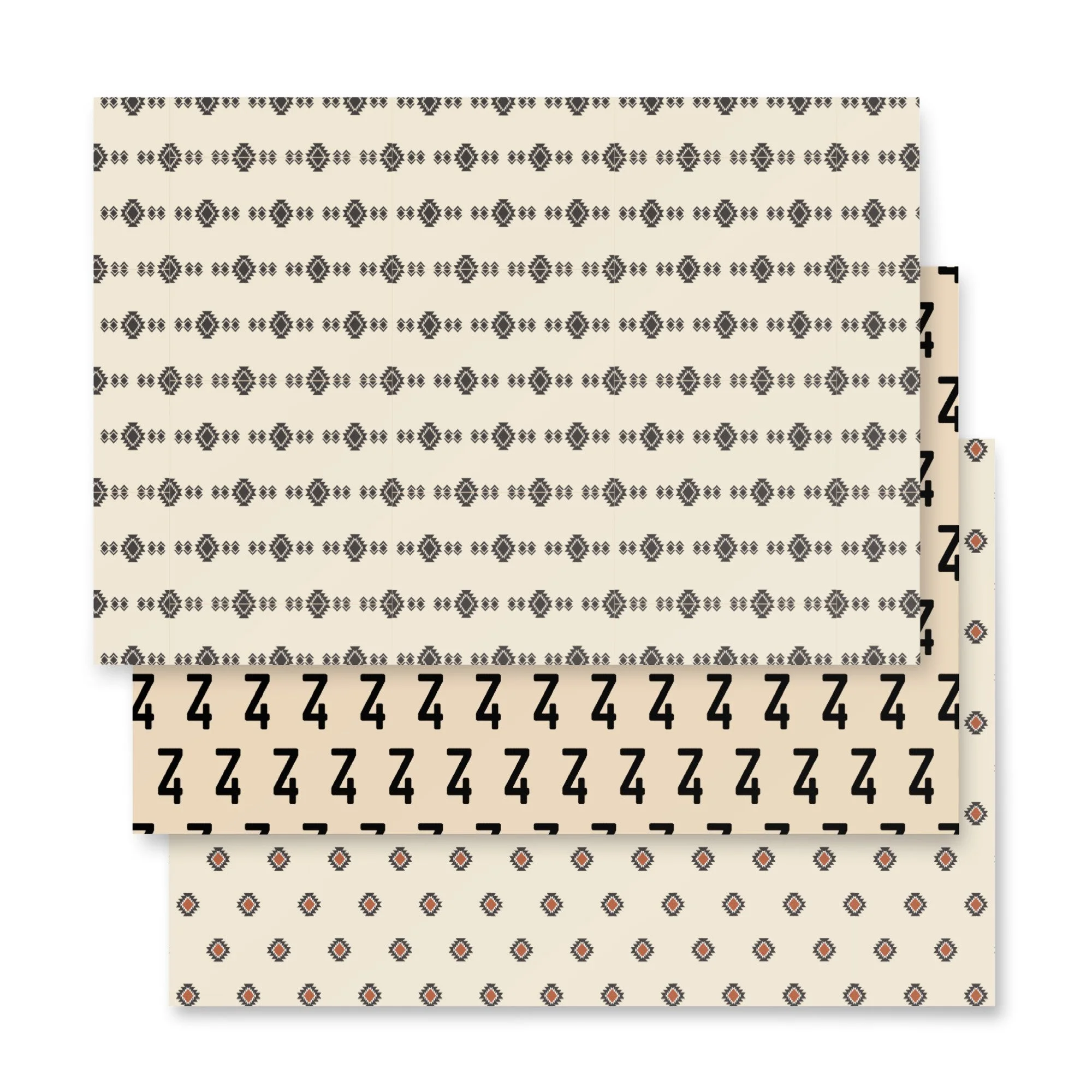 Wrapping paper sheets — Kuntz Nokota® Ranch