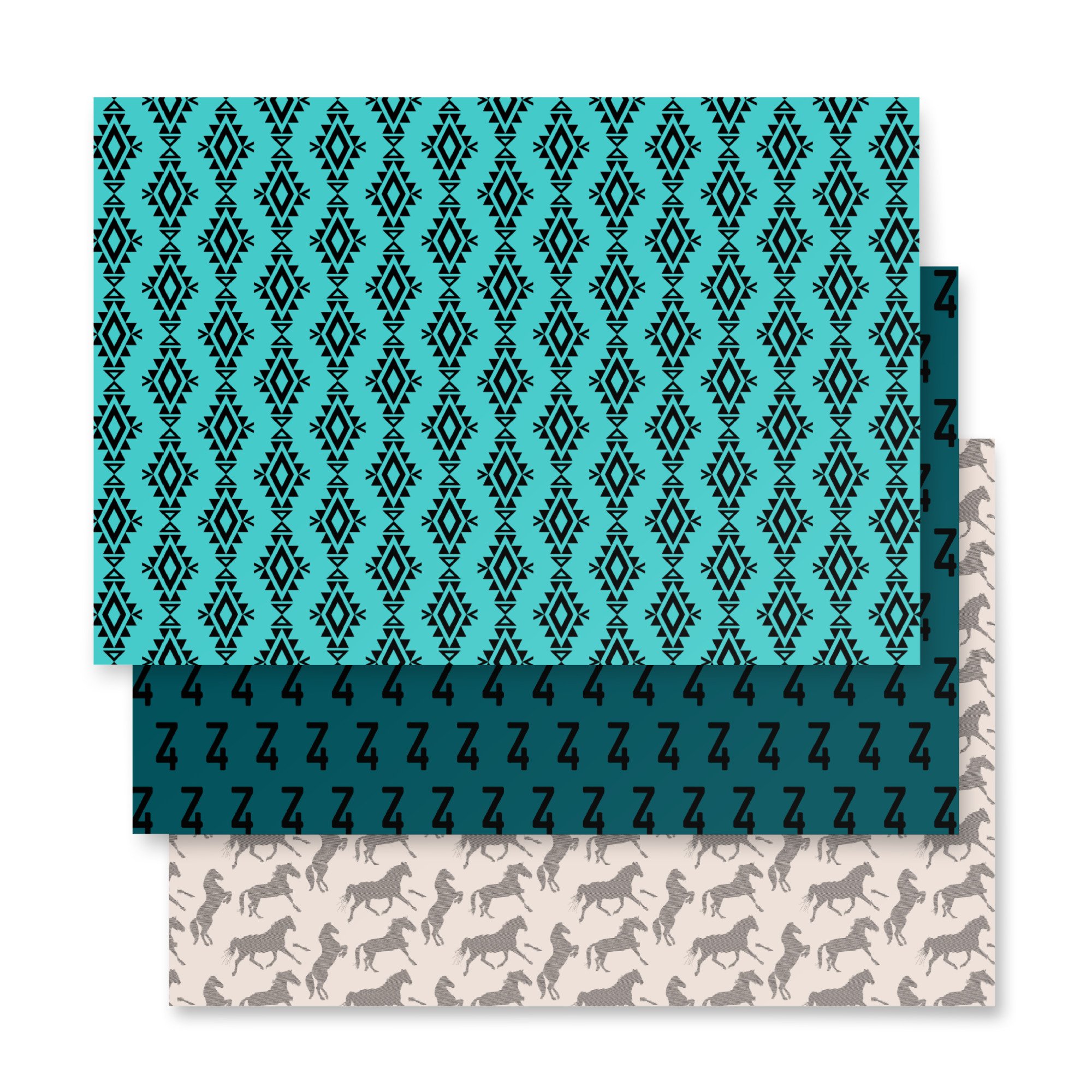 Wrapping paper sheets — Kuntz Nokota® Ranch