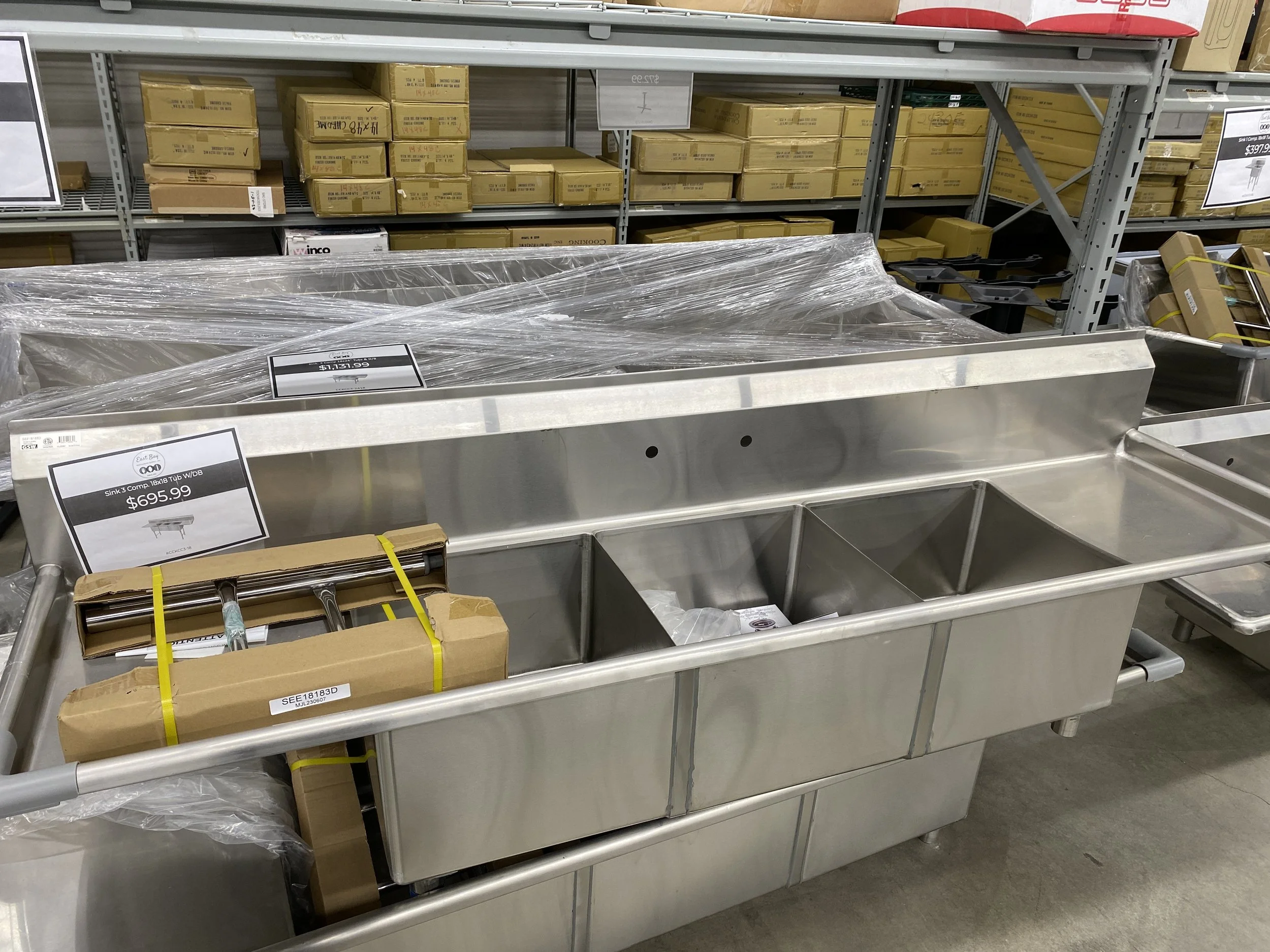 A big, unseen part of the work is shopping!