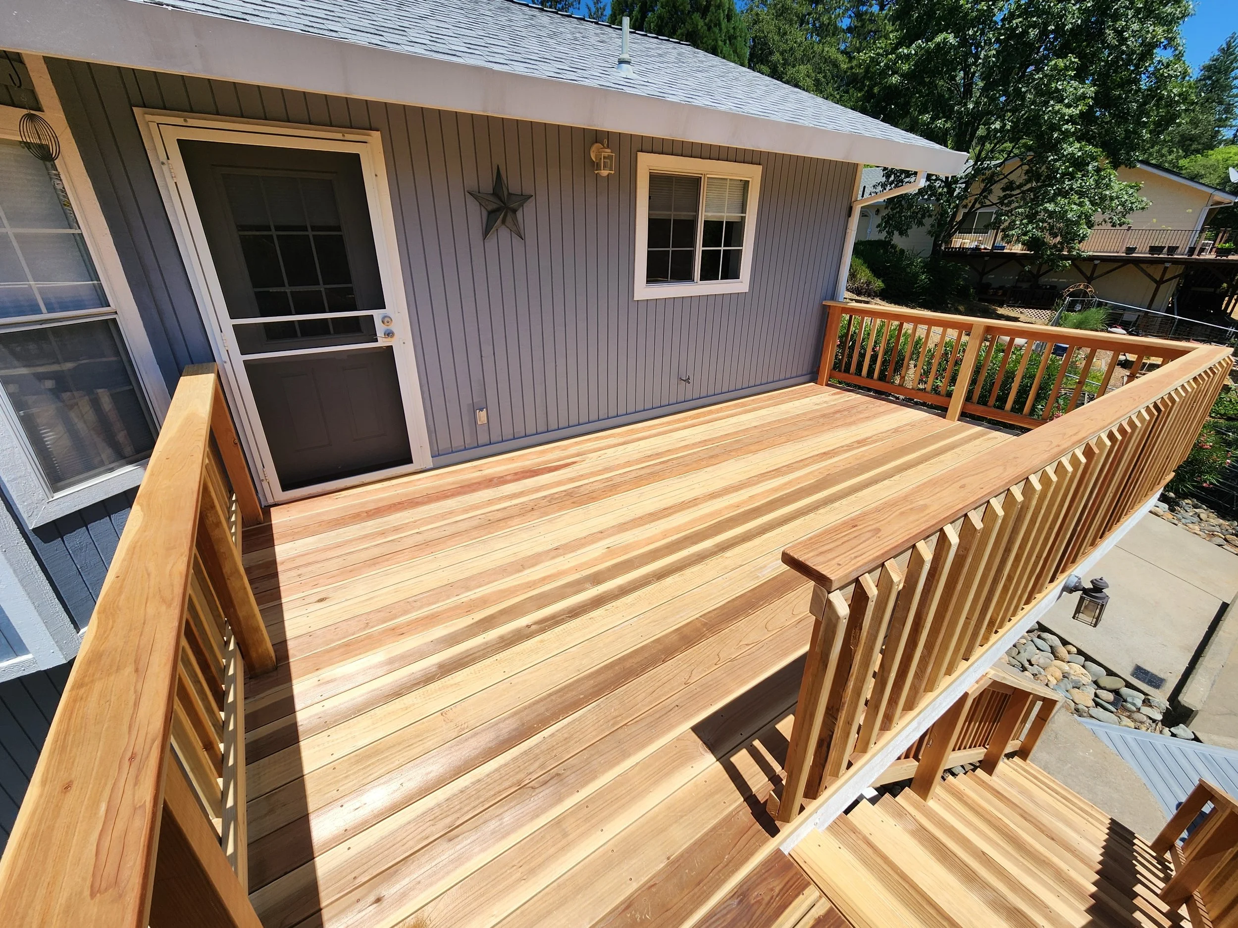 Waiting for the wood to cure before painting