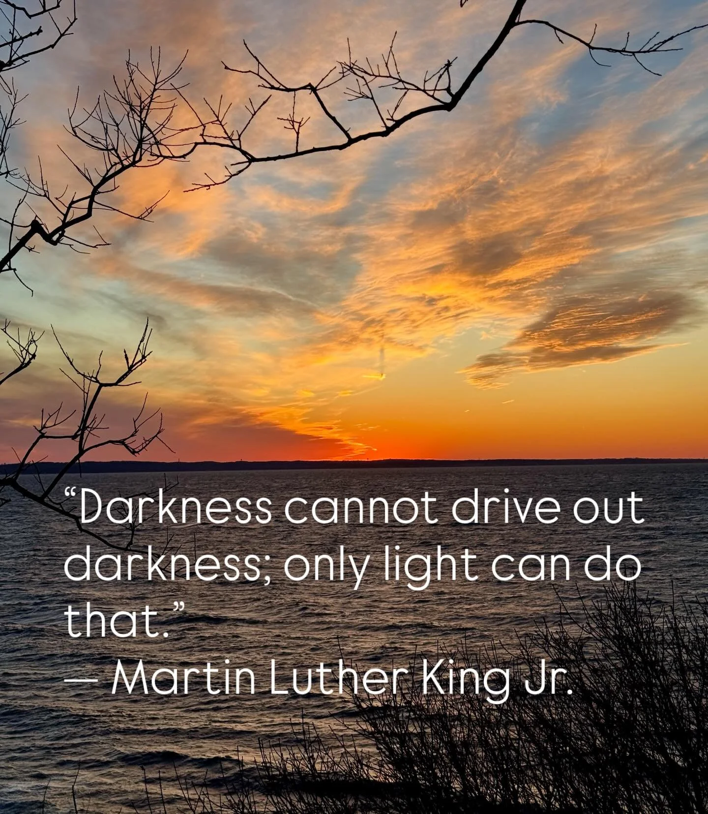 It&rsquo;s a good day to reflect on how each one of us can bring more light into the world.