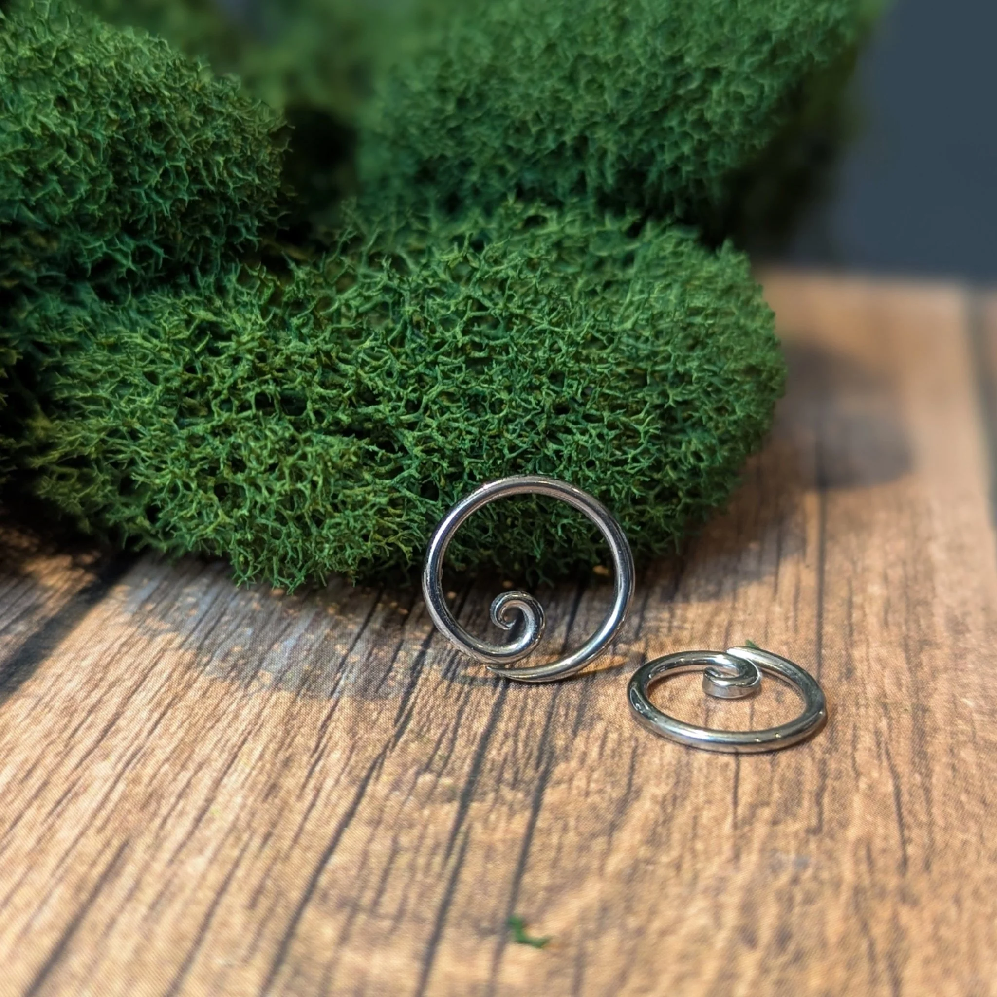 Interstellar. Niobium 'Regulus' Daith ring
