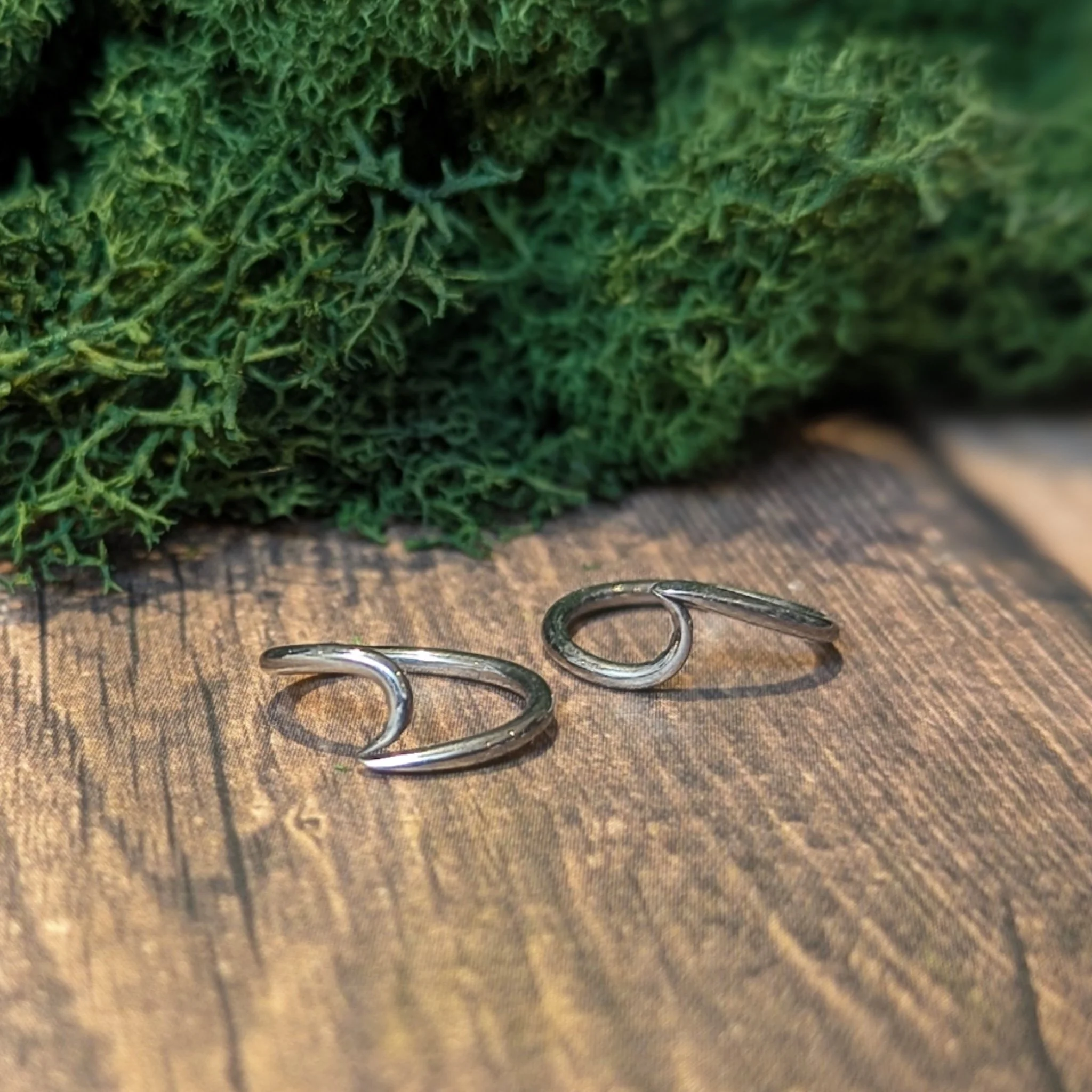 Interstellar. Niobium 'Eva' Conch Ring