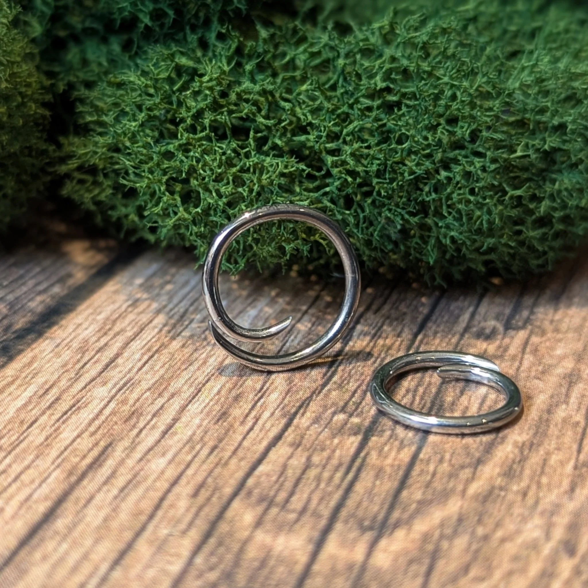 Interstellar. Niobium 'Eva' Daith Ring.