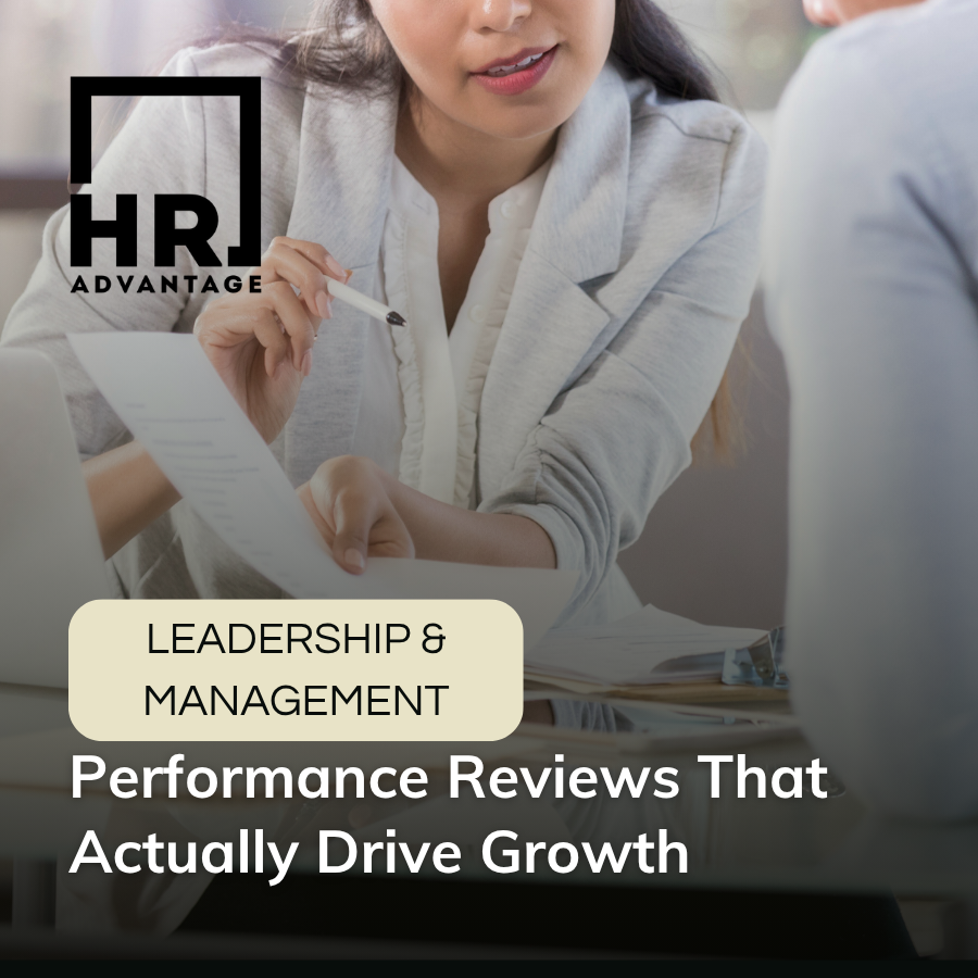 Performance Reviews That Actually Drive Growth