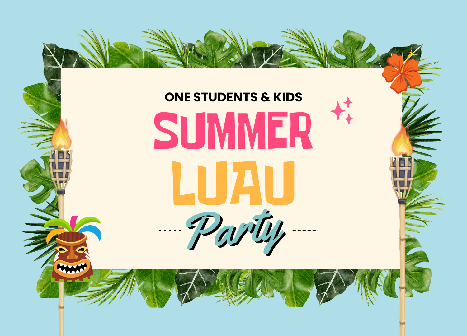 Students & Kids Summer Luau Party