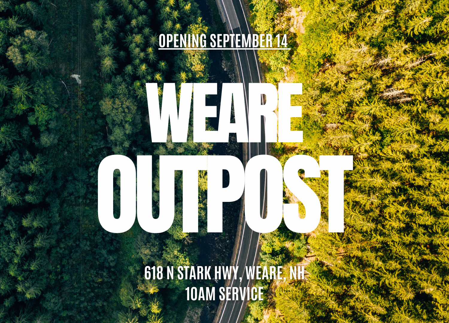 Weare Outpost Opening!