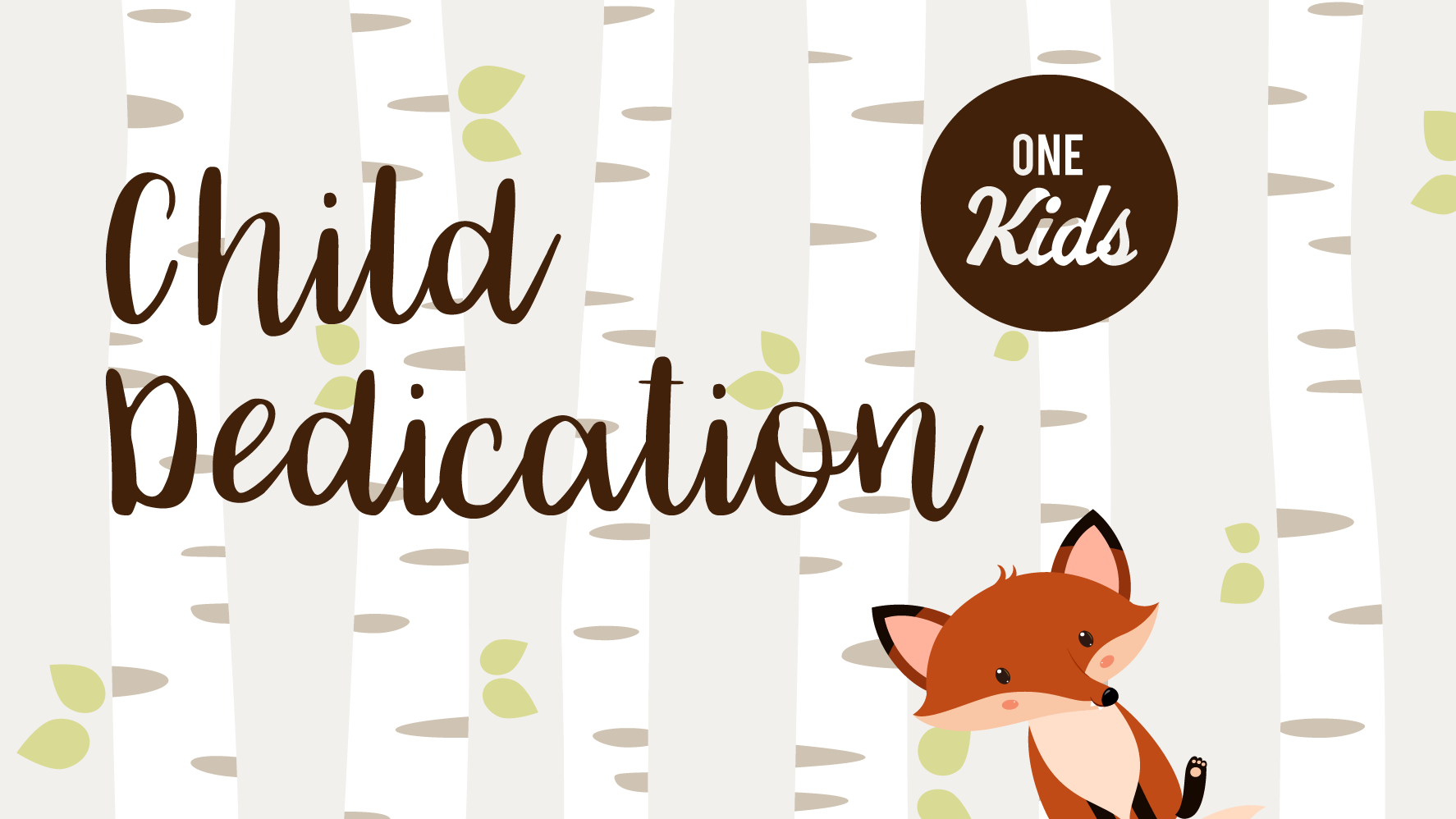 Child Dedication: Lakes Outpost
