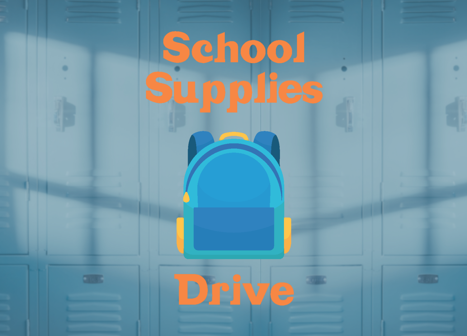 School Supplies Drive