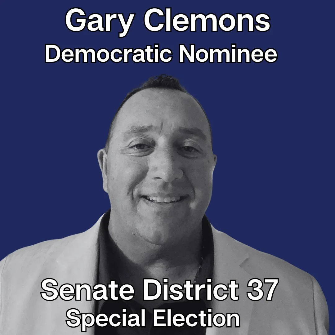 The Louisville Democratic Party is proud to announce that Gary Clemons was selected unanimously by the nominating committee as the Democratic nominee for the upcoming Special Election in Kentucky’s 37th Senate District which will occur on Decem