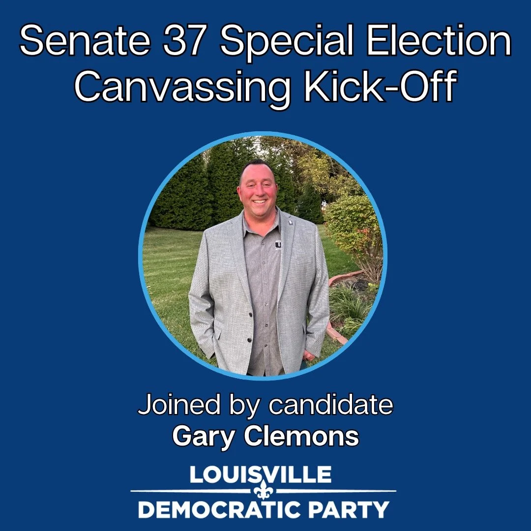 Today at 1pm! Join us for the campaign kick off for Gary Clemons for State Senate District 37. Come meet Gary. We will be walking in the Oakdale/Wyandotte and Wilder Park neighborhoods. Sign up in our story!