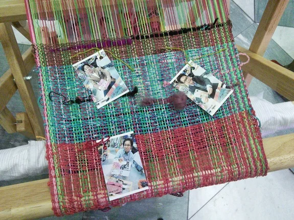 Photo portraits of weavers in Tohoku