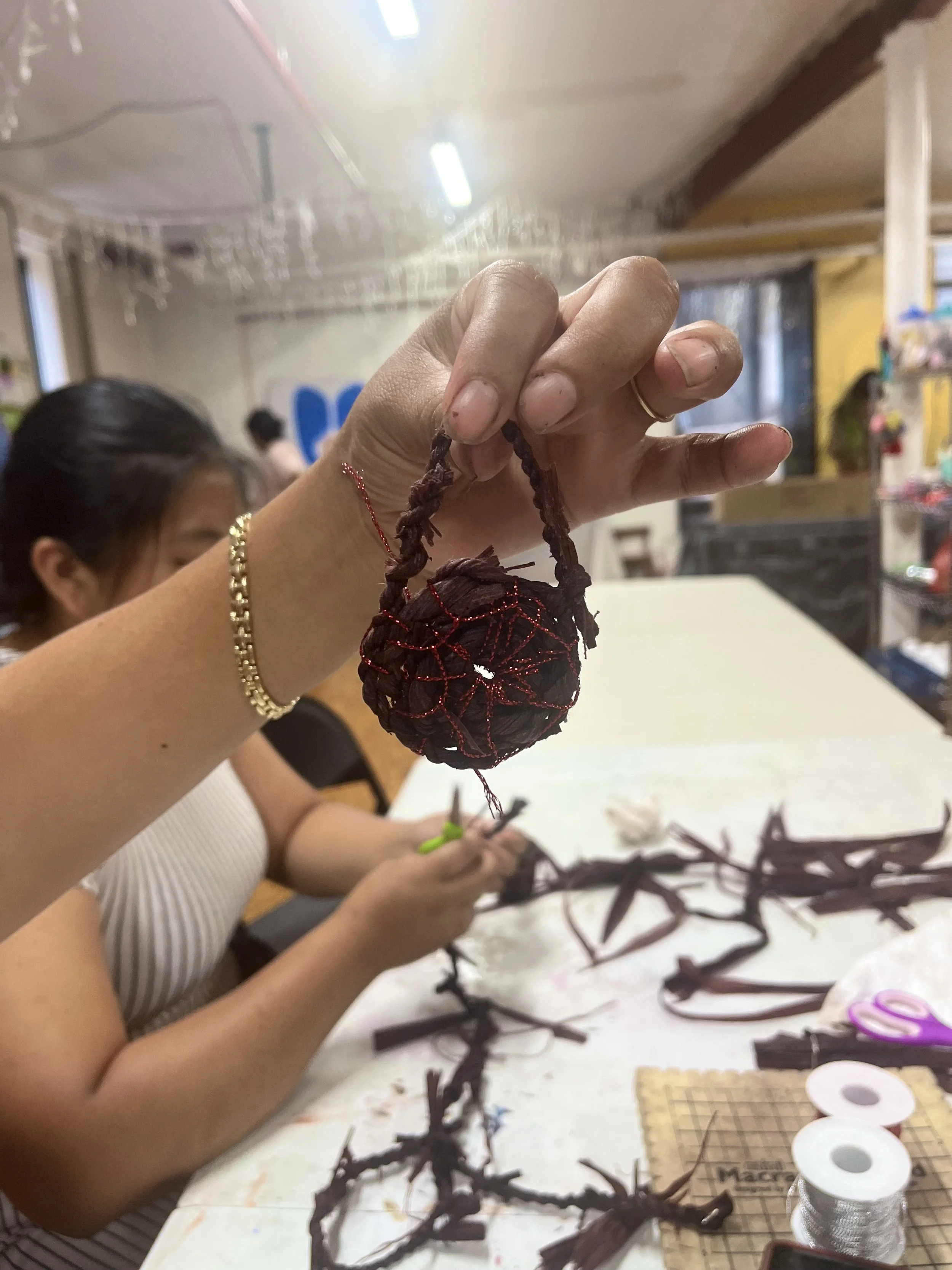 Weave With Us!  Featuring Faviola Lopez-Romani