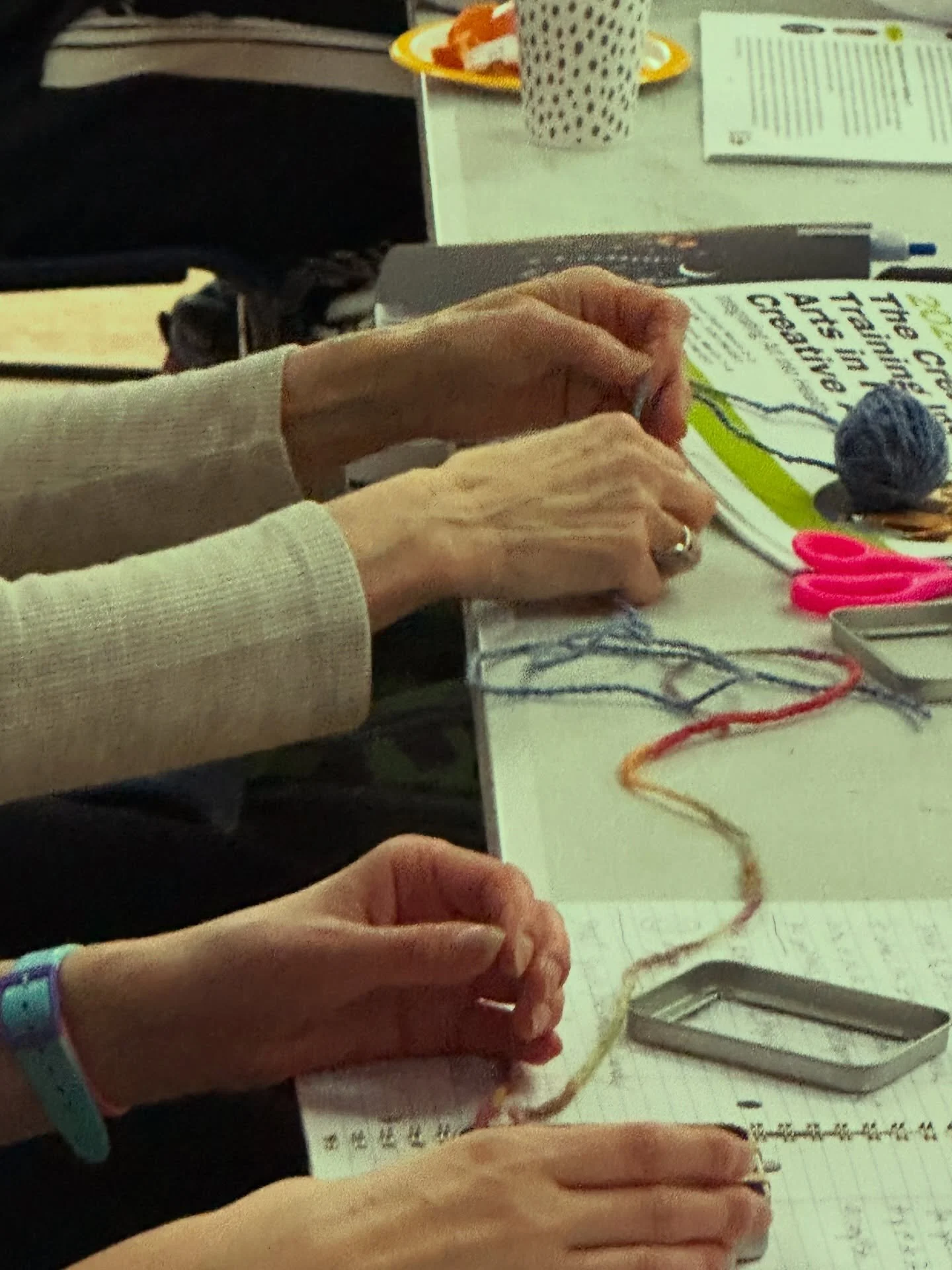 Our Program Director Danaleah Schoenfuss spoke @thecreativecenternyc 2026 Training Institute for Arts in Health and Creative Aging! 

Her presentation, Creative Prescriptions: Weaving Individualized Plans for Wellness, explores how weaving becomes a 
