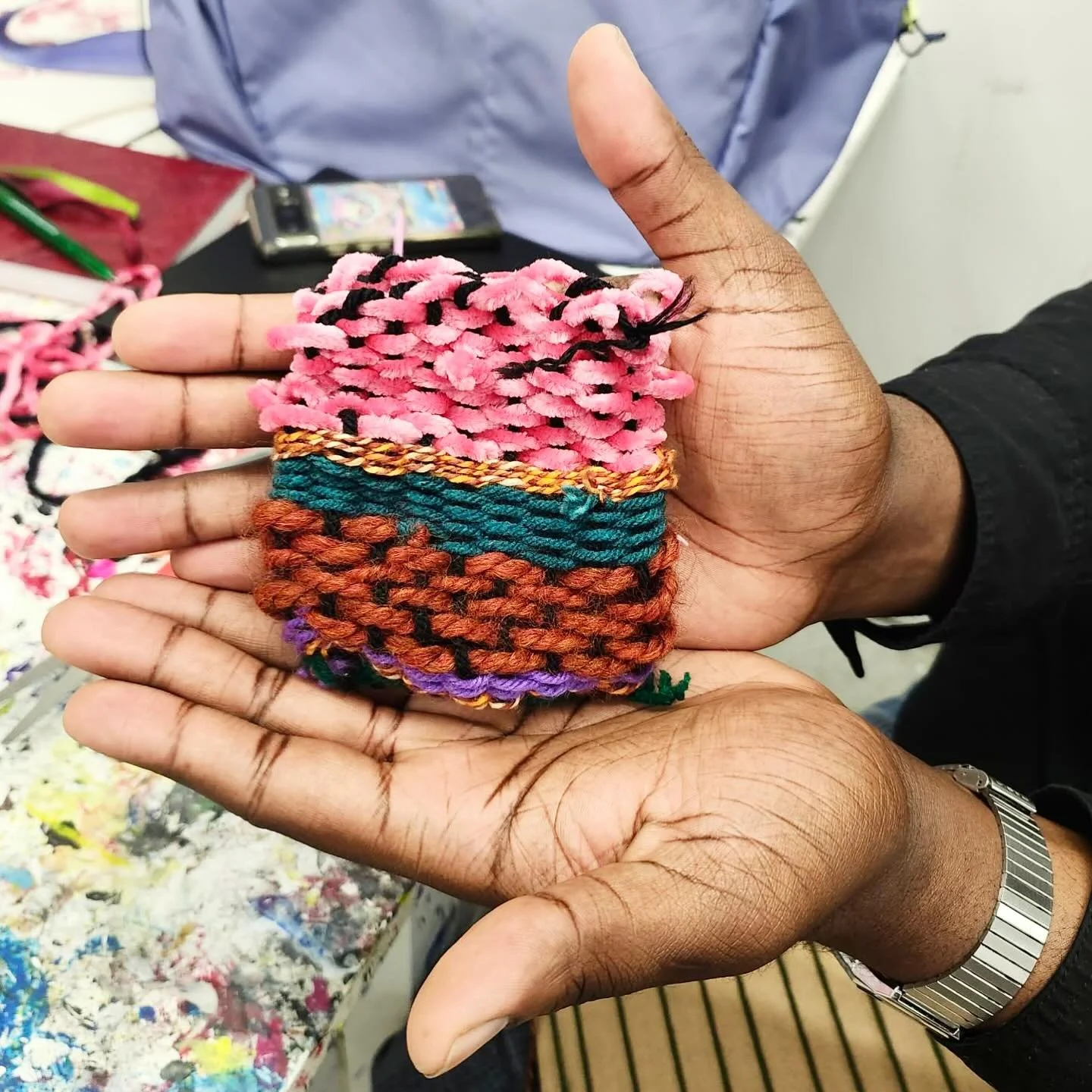 This Mental Health Month, we&rsquo;re reflecting on #CommunityForMentalHealth 💛

Our recent workshop with @fountainhousegallery was a beautiful example of what&rsquo;s possible when creativity and community come together 🧶

Here&rsquo;s to building