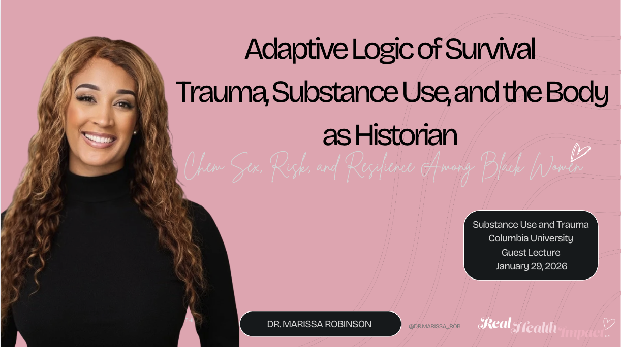 Guest Lecture Recap: Substance Use, Trauma, and Rethinking Resilience