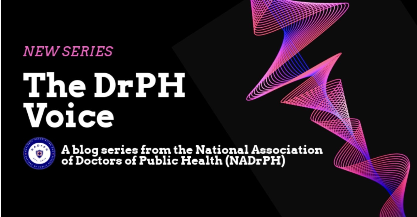 BIG NEWS: Excited to share the launch of a new blog series, The DrPH Voice