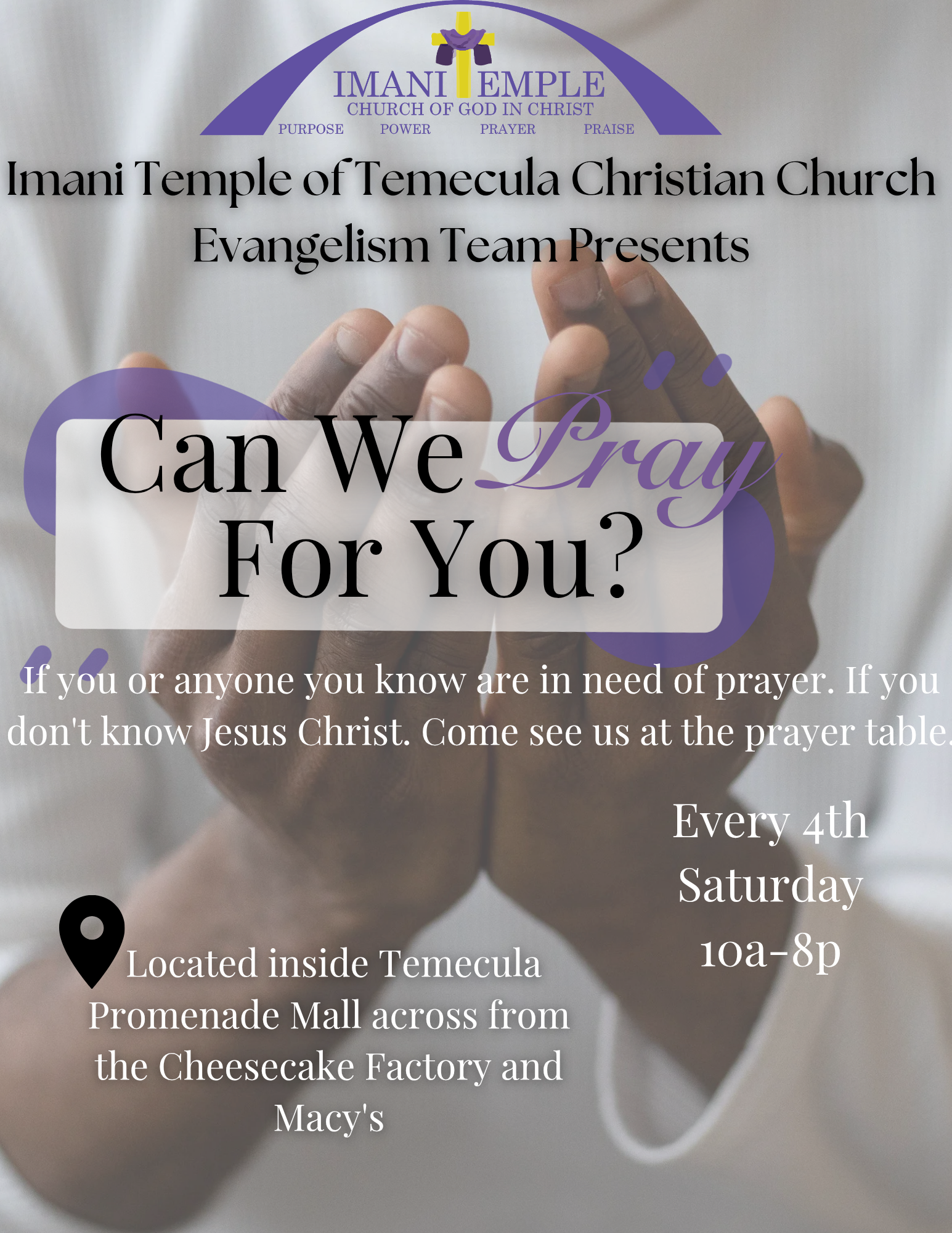 Need Prayer