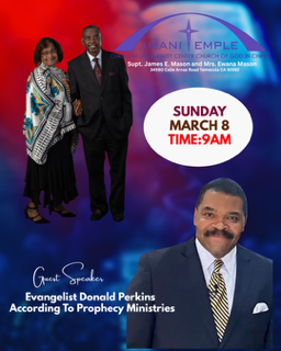 Imani 34th Annual Bible Prophecy Service 2019