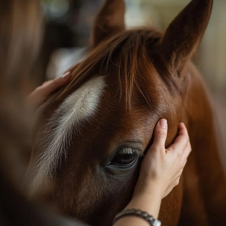 Essential oils aren’t just for humans - horses….jpg