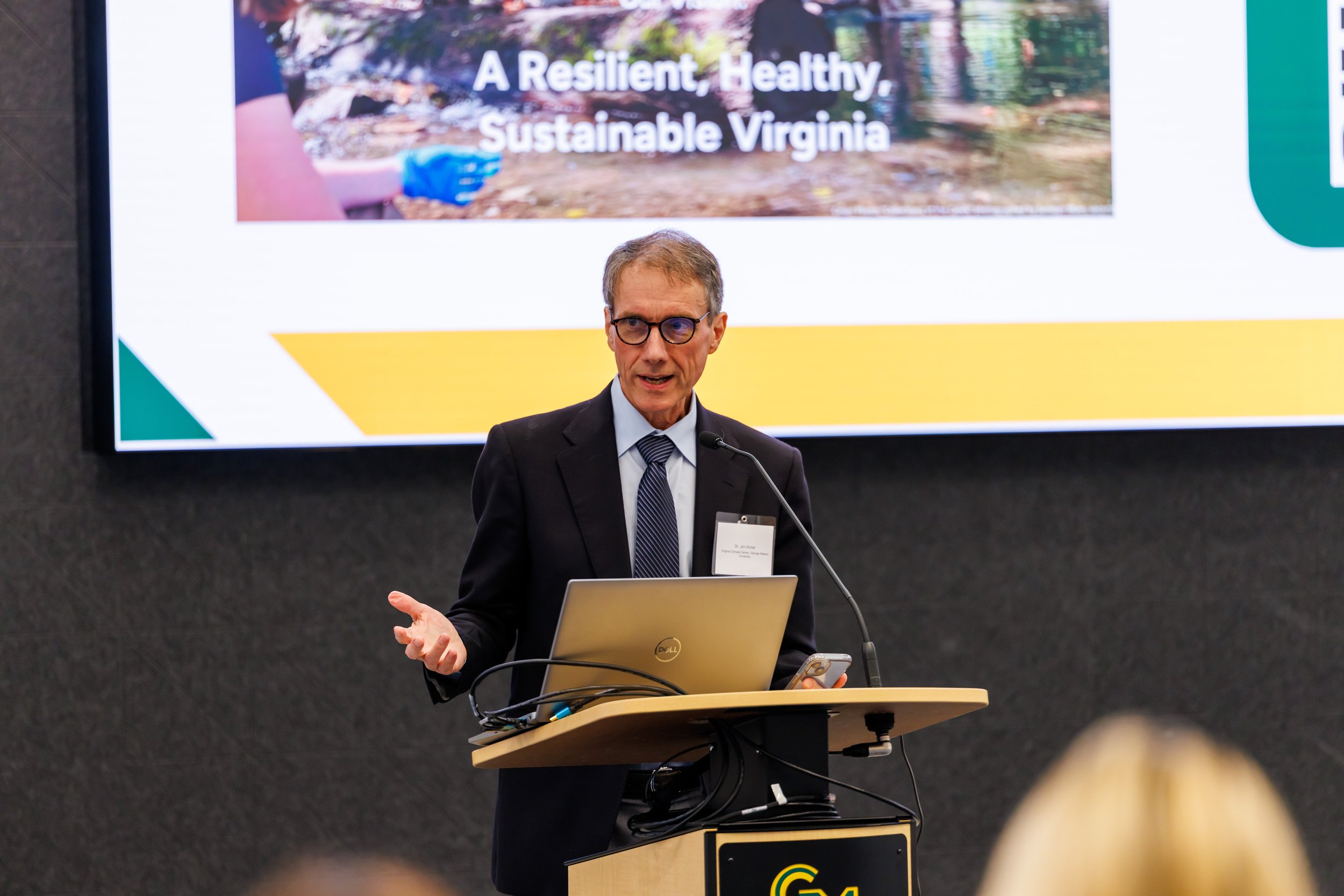 VCA lead author Dr. Jim Kinter gives talk at the VCA launch event in October 2025