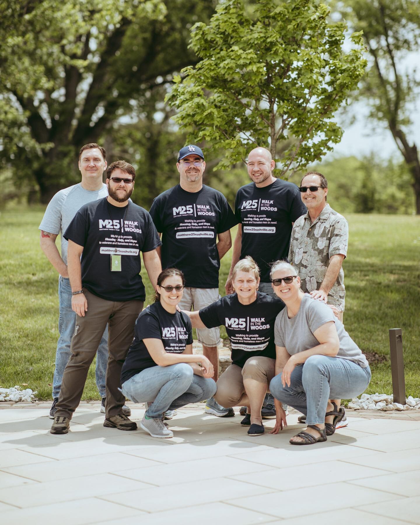 A group from The Grove took part in the @matthew25nashville Walk in the Woods! The goal of this walk was to raise awareness and money to provide HOUSING, HELP, AND HOPE to veterans and homeless men in need. 

Thank you to everyone who participated!💚