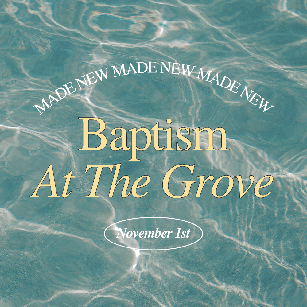 Baptism Sunday