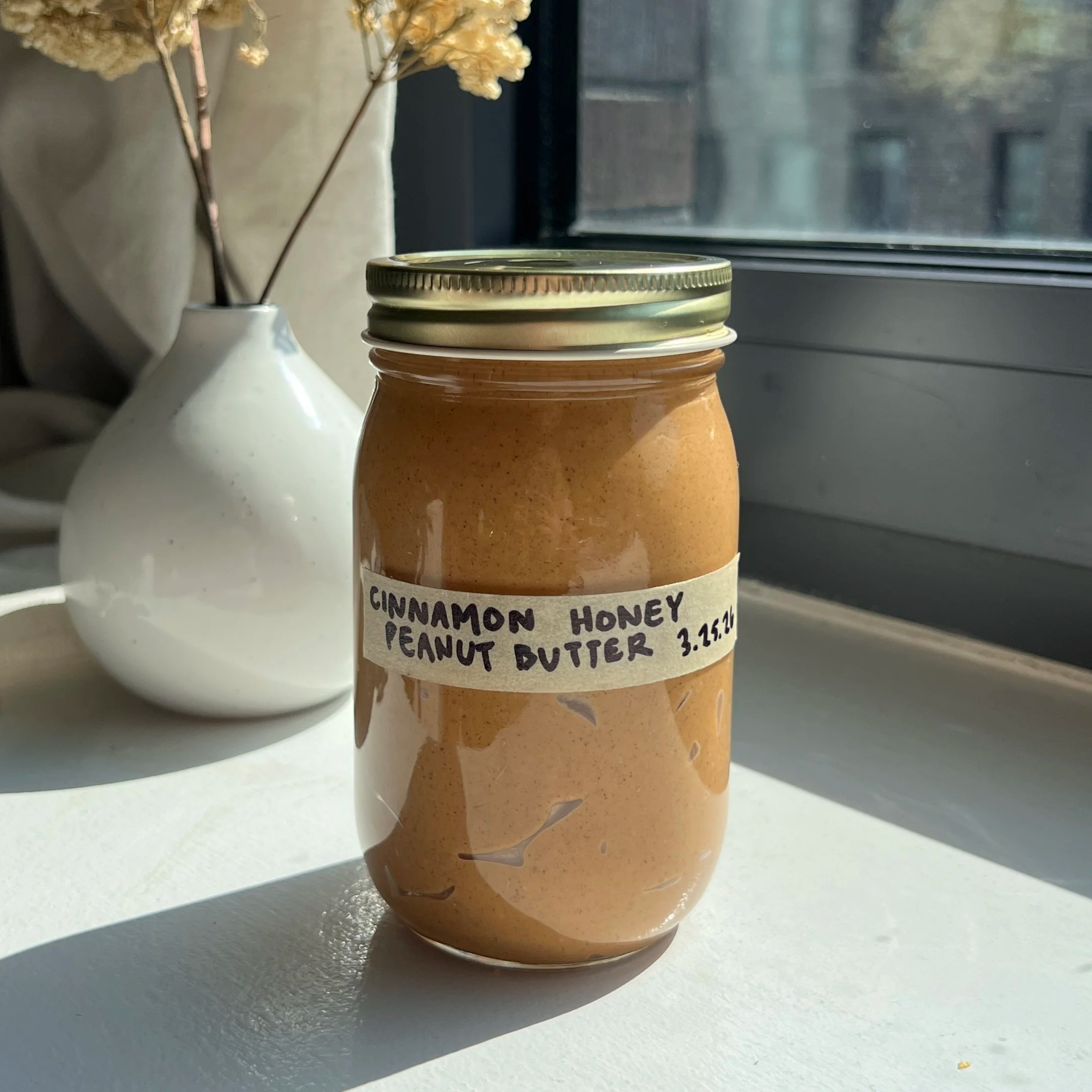 Honey Cinnamon Roasted Peanut Butter
