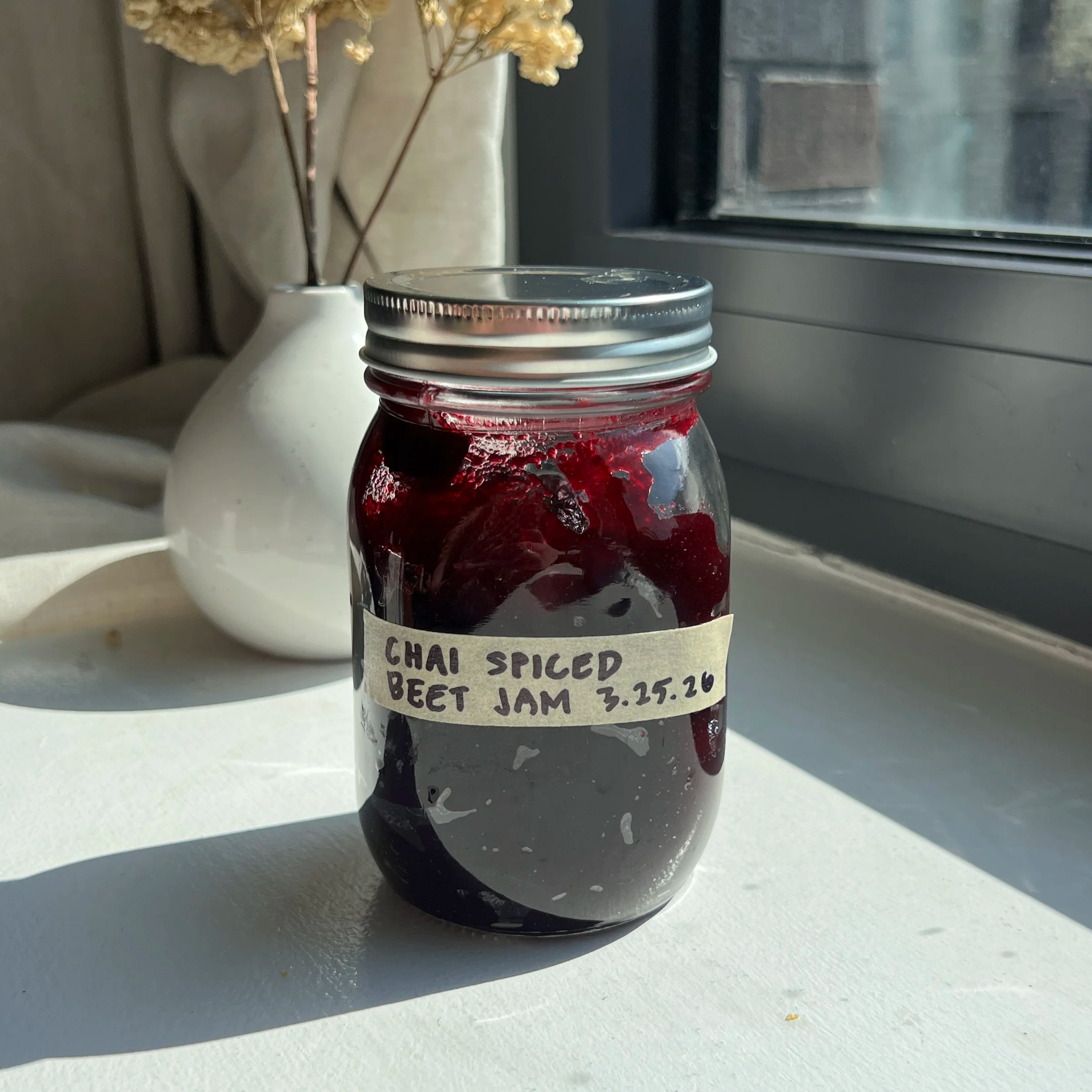 Chai Spiced Beet Jam