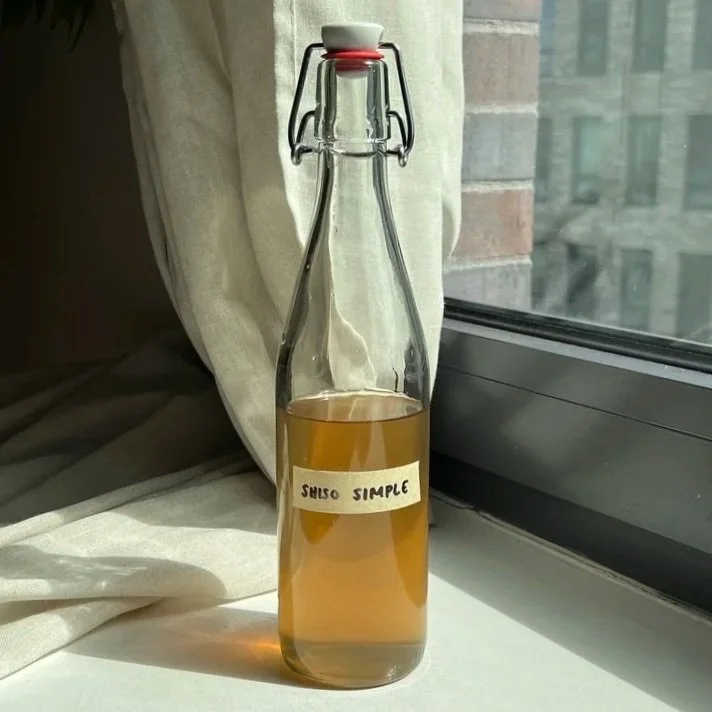 Shiso Simple Syrup
