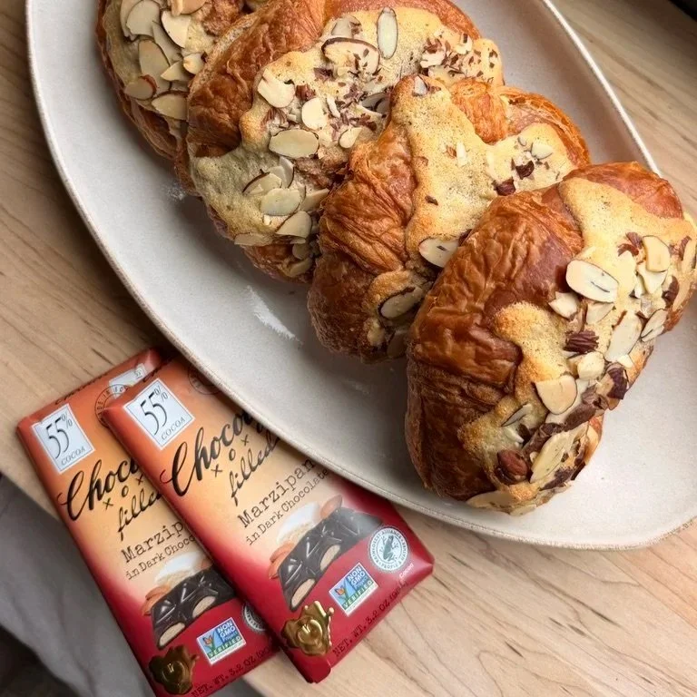 Chocolate Almond Croissants