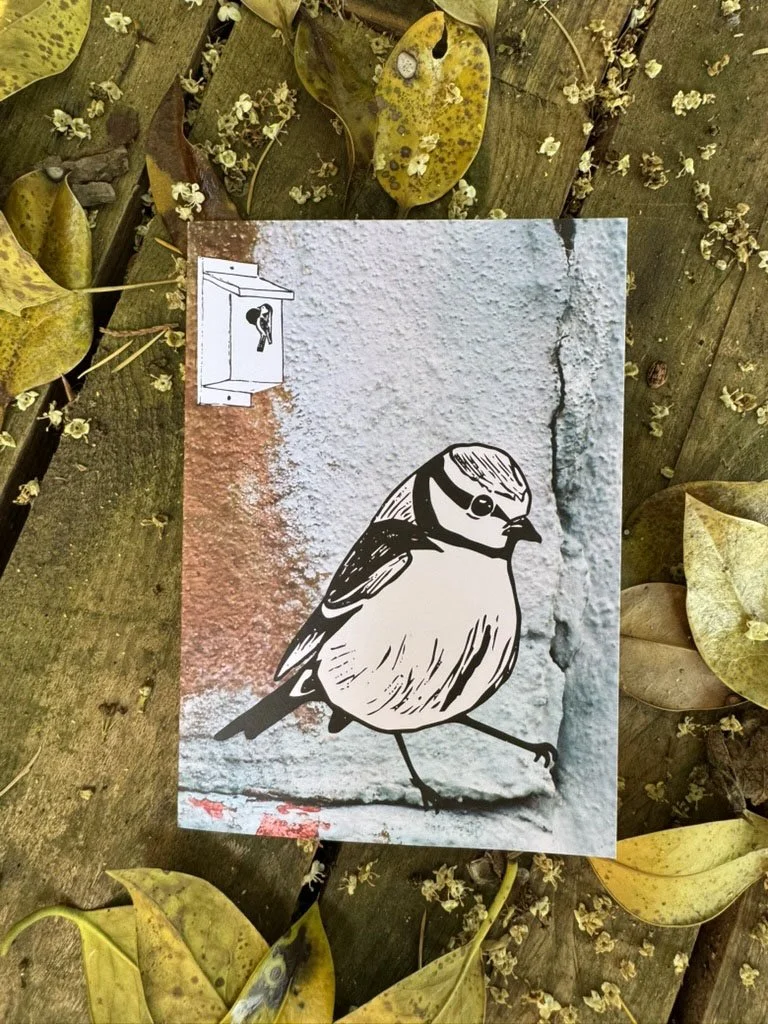 Blue Tit A6 Card
