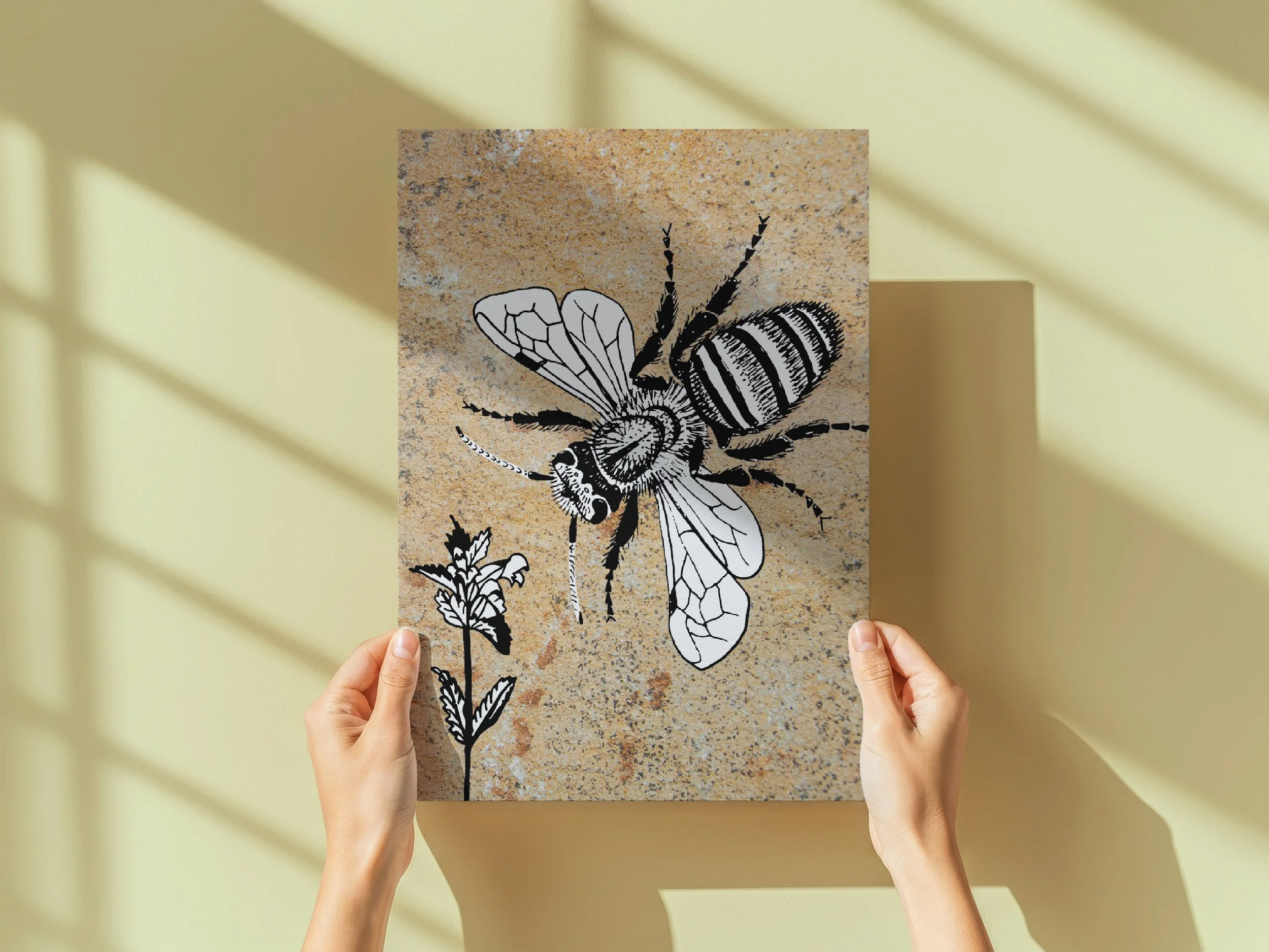 'Mason Bee' Poster in Hands.jpg