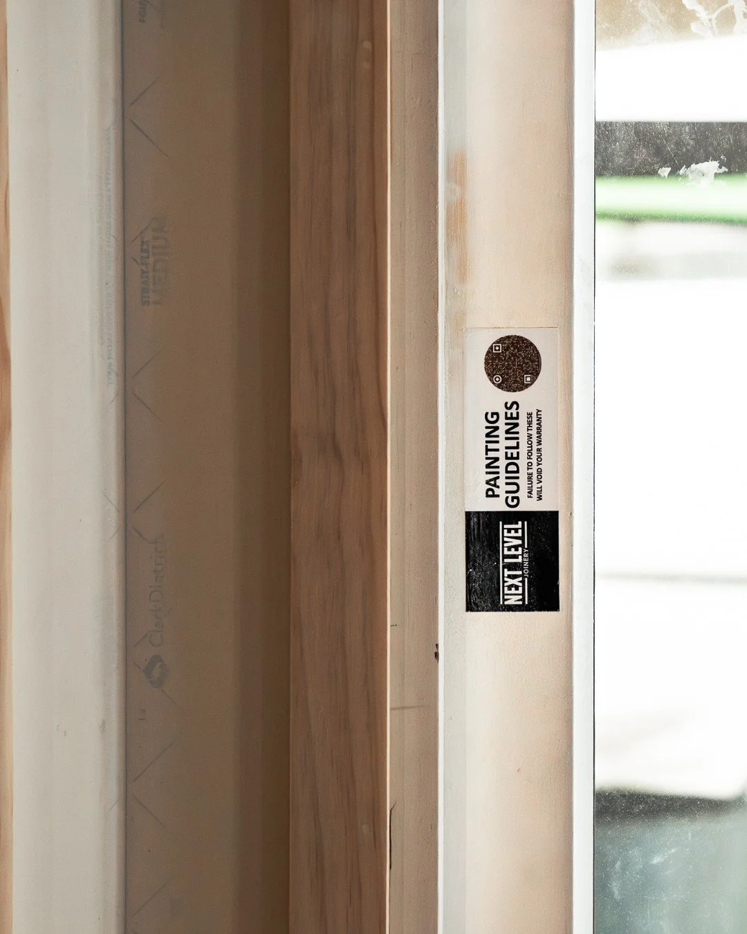 Every piece of joinery that leaves our factory comes with our painting guidelines, and we strongly recommend reading them to make sure you get the best finish.

If there&rsquo;s one key takeaway, it&rsquo;s this: paint your unit before glazing. You&r