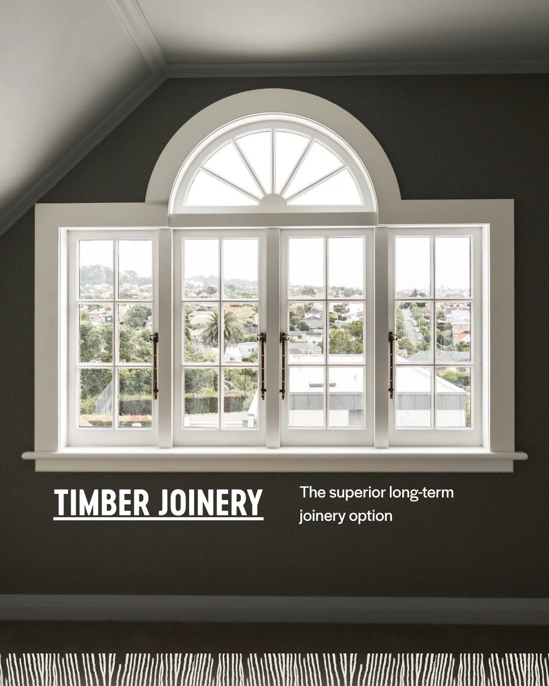Why is timber joinery a better long-term option than aluminium or uPVC?

When it&rsquo;s made properly and looked after, quality timber joinery can last up to 50 to 80 years. The big difference is it can be repaired and refinished over time, rather t