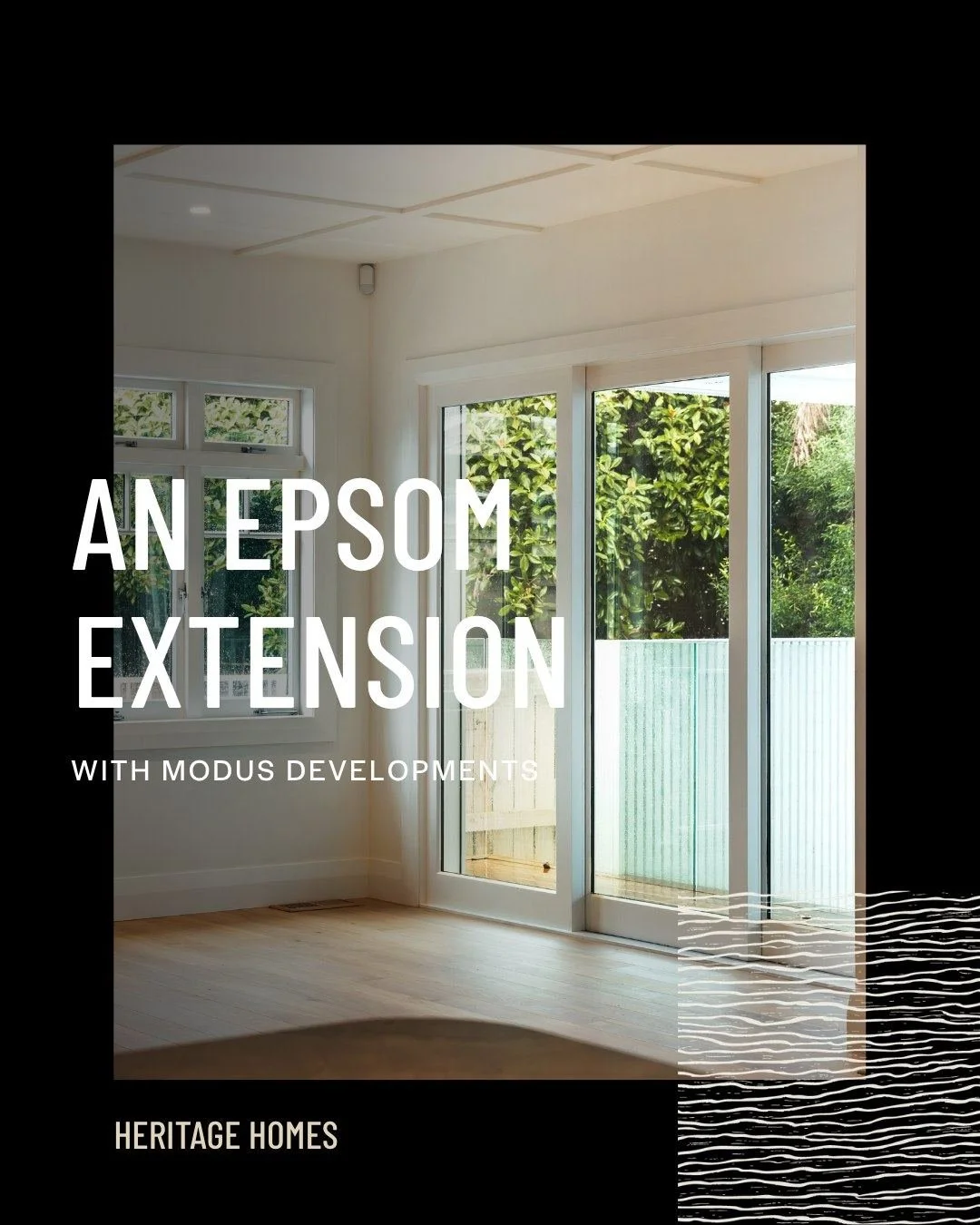 We&rsquo;re back on site with the team at Modus Developments, revisiting our Epsom Extension from December.

This project brought together an extension and restoration at the rear, with new Alaskan yellow cedar joinery, sash replacements where needed
