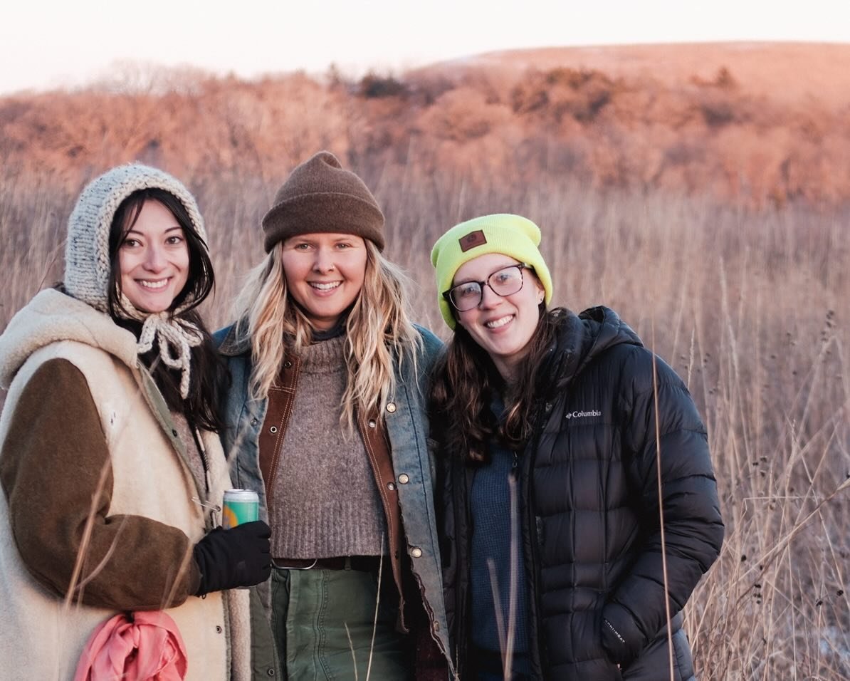 A warm(ish) afternoon, vibrant sunset, and an incredible moonrise are well spent with friends who care about agriculture, animals, local food, good conversation, and the prairie. Thanks to @larissamatsuko and @quietriah for stopping by with a friend 