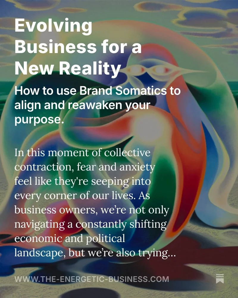 Evolving Business for a New Reality