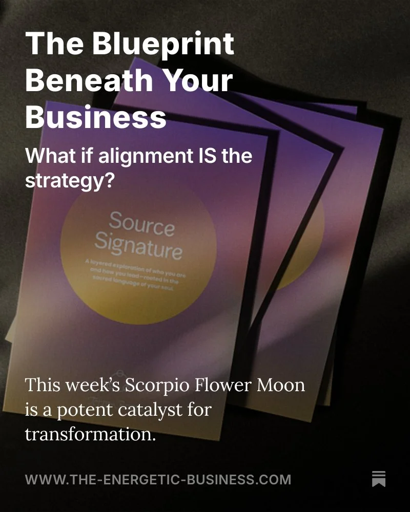 The Blueprint Beneath your Brand