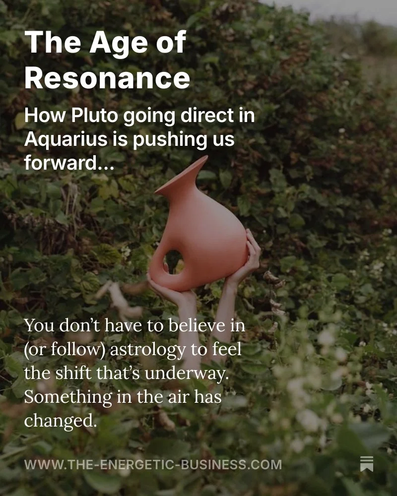 The Age of Resonance