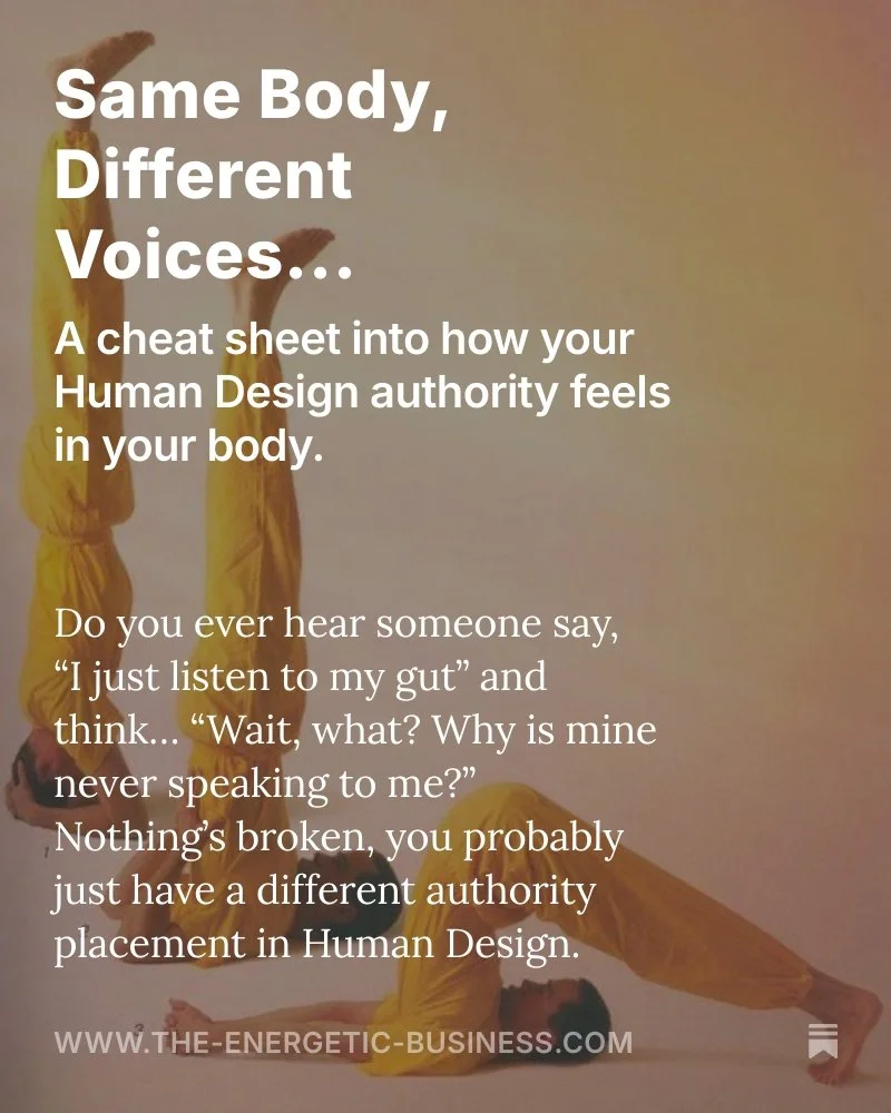 Same Body, Different Voices