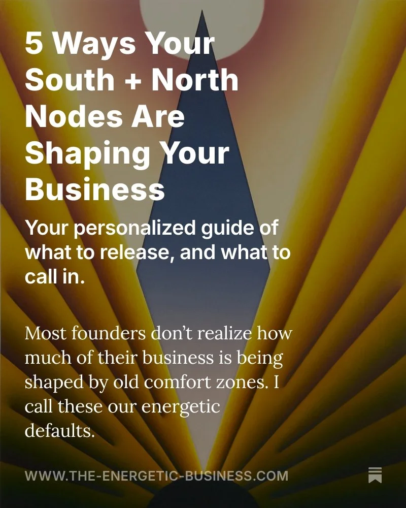 Lunar Nodes and Your Business
