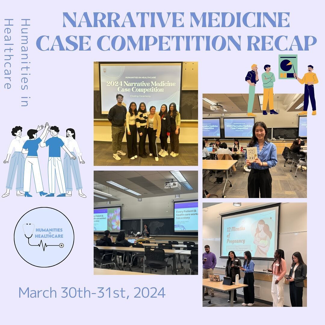 Our annual Narrative Medicine Case Competition was undoubtedly a huge success! Thank you to all who participated, we are so proud of everyone&rsquo;s efforts and presentations of their patient cases! We thank you to all our guest speakers who hosted 
