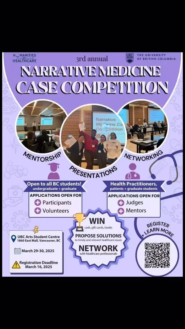 2025 HIH Narrative Medicine Case Competition recap! Thank you so much to all the wonderful participants and amazing execs that made this event possible :DD!!!