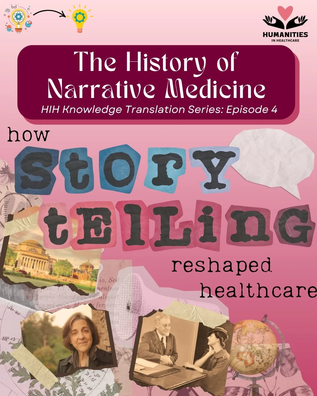 📣The KT series is BACK! Swipe to learn more about the brains behind narrative medicine and the recent changes to the BC Family Medicine payment systems 💊👂